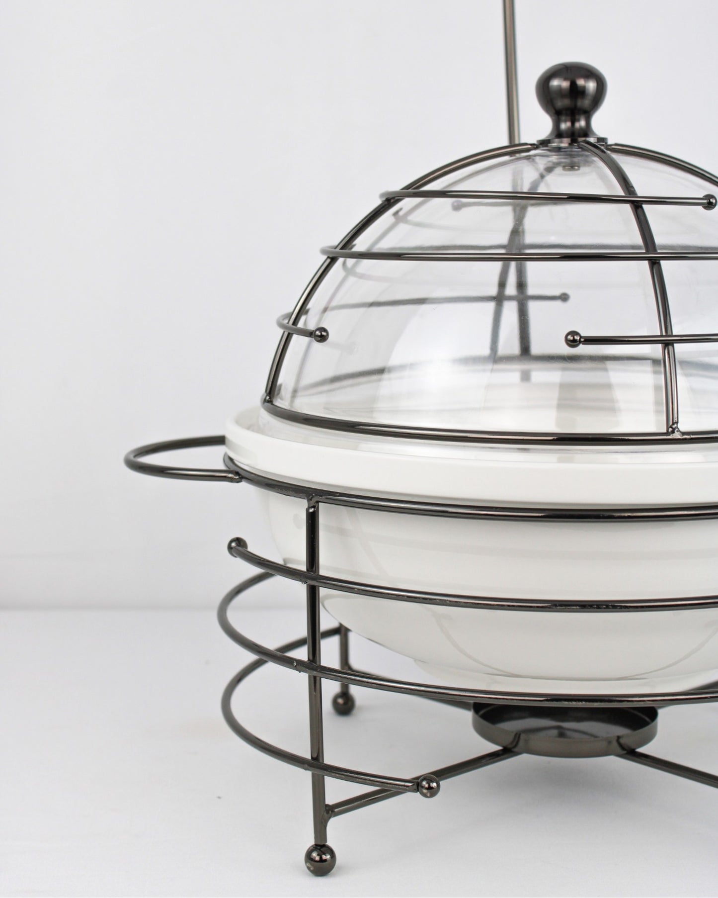 Red Home Ceramic & Metal Serving Buffet CI2011B