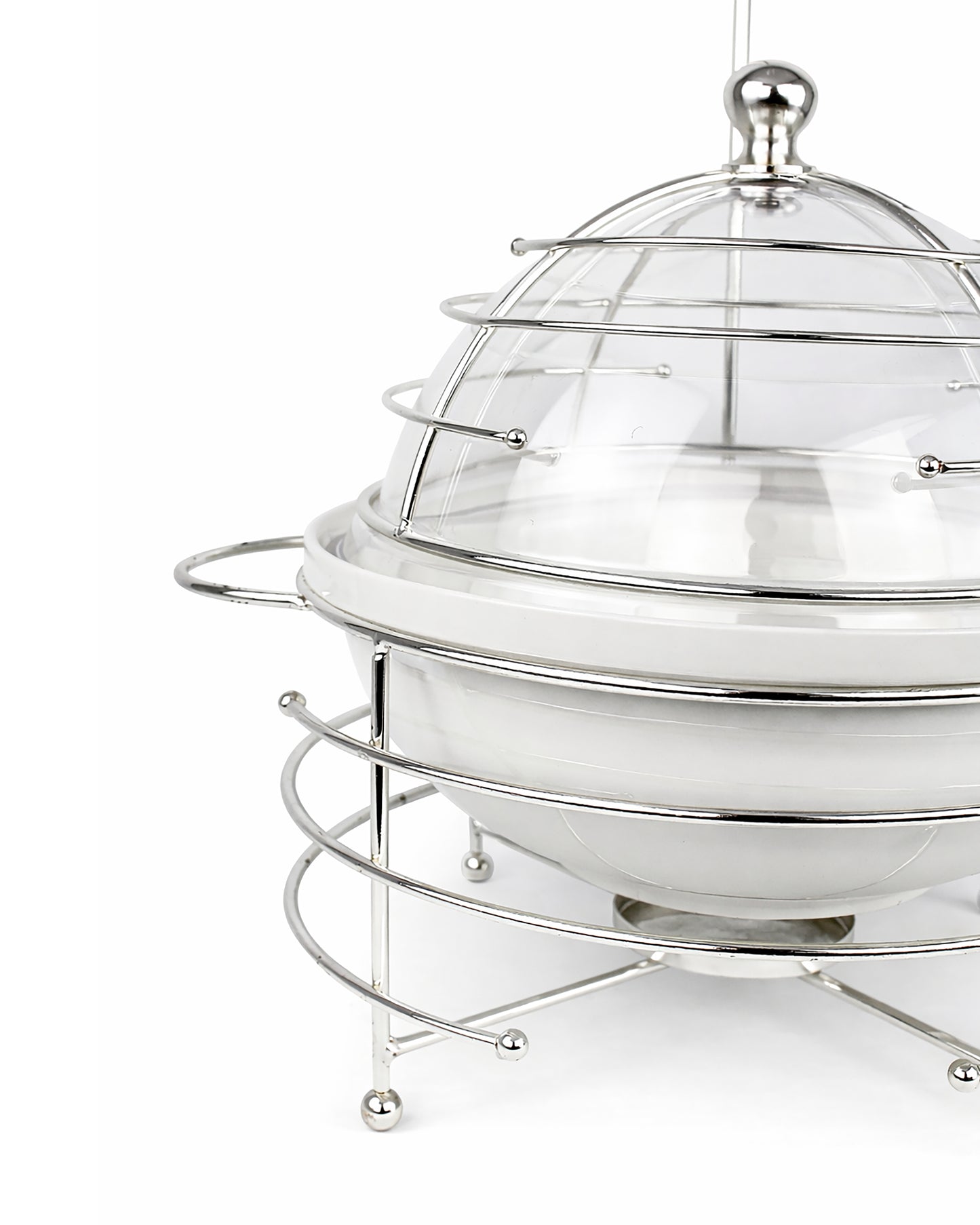 Red Home Ceramic & Metal Serving Buffet CI2011S