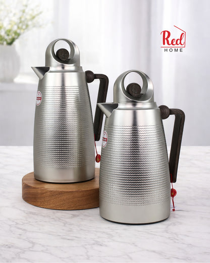 Red Home Premium Vacuum Flask Set Tea and coffee ABS RF101E 1 Liter (2)
