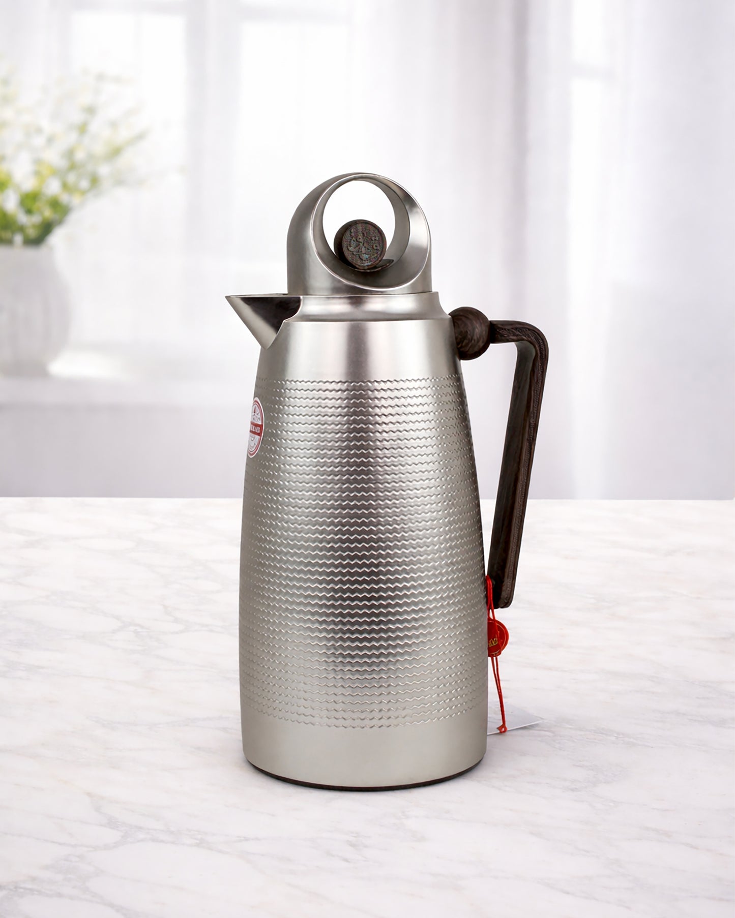 Red Home Premium Vacuum Flask Set Tea and coffee ABS RF101E 1 Liter (2)