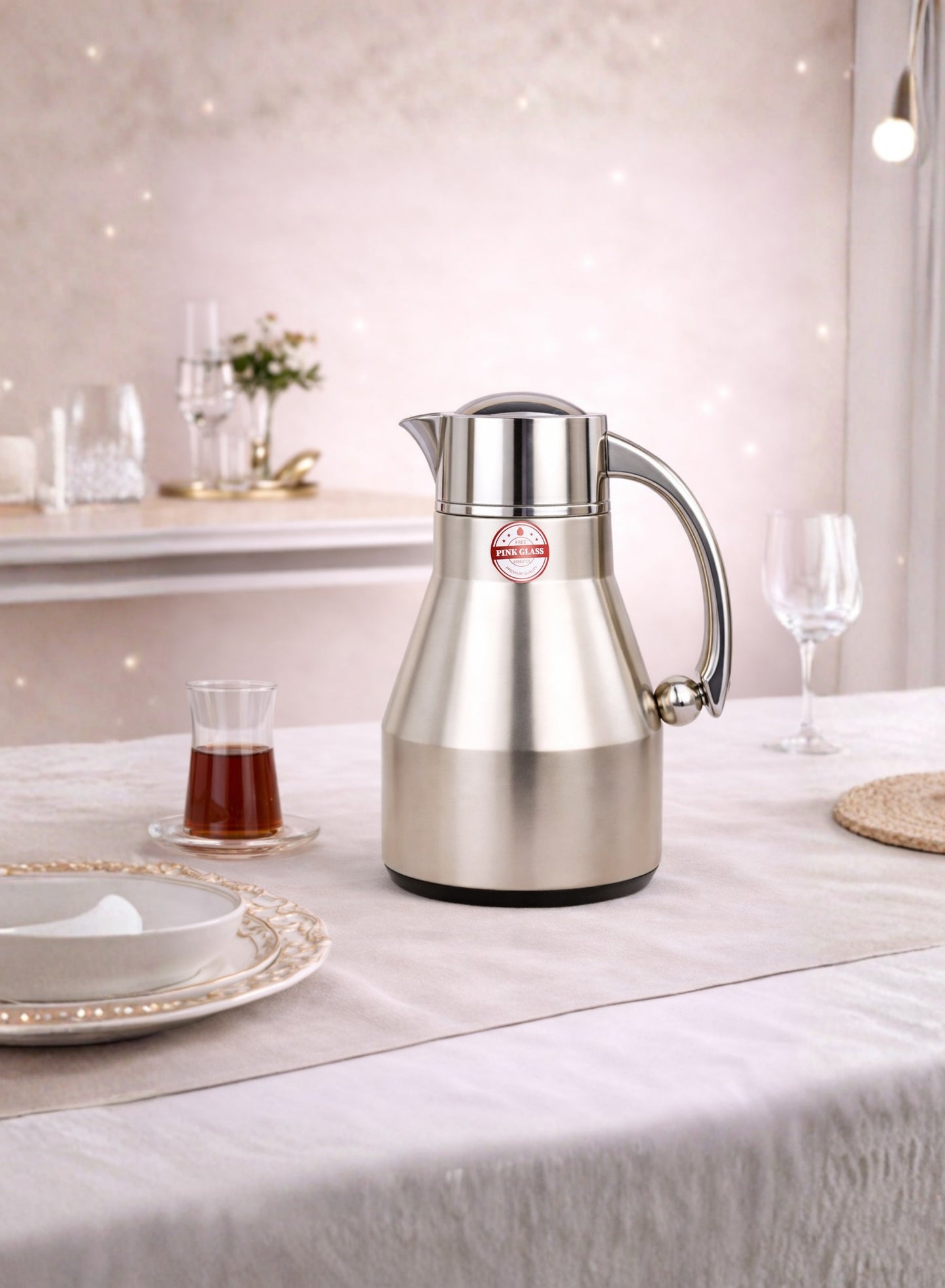 Red Home Stainless Steel Vacuum Flask Set 1000ml+600ml FC2006G