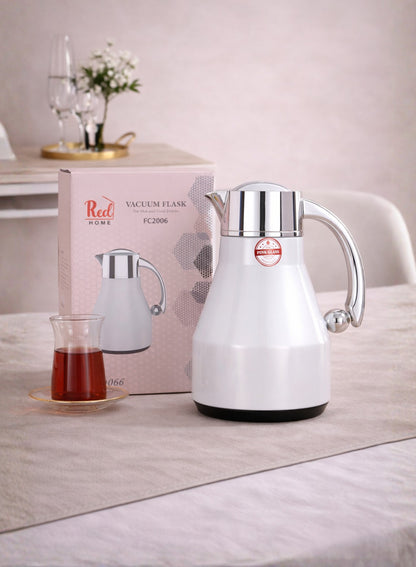 Red Home Stainless Steel Vacuum Flask Set 1000ml+600ml FC2006C