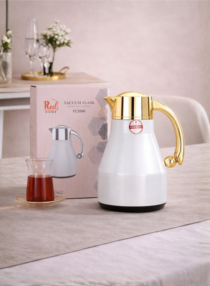 Red Home Stainless Steel Vacuum Flask Set 1000ml+600ml FC2006D