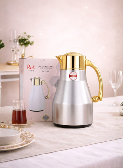 Red Home Stainless Steel Vacuum Flask Set 1000ml+600ml FC2006I