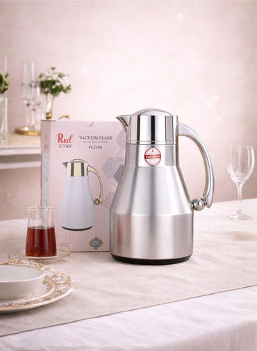 Red Home Stainless Steel Vacuum Flask Set 1000ml+600ml FC2006H