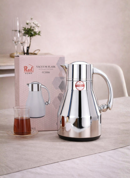 Red Home Stainless Steel Vacuum Flask Set 1000ml+600ml FC2006B