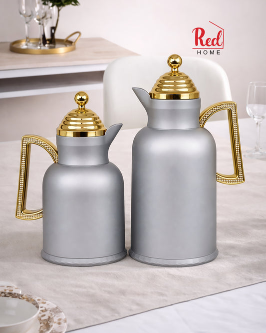Red Home Vacuum Flask Set FC6006I 1000ml&600ml