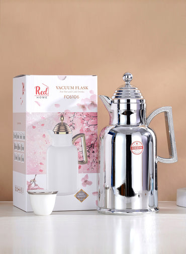 Red Home Vacuum Flask Set FC6006B 1000ml&600ml