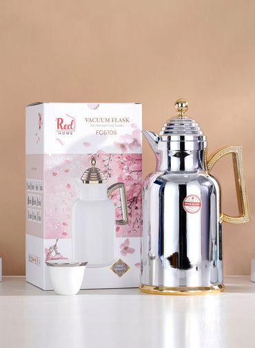 Red Home Vacuum Flask Set FC6006A 1000ml&600ml