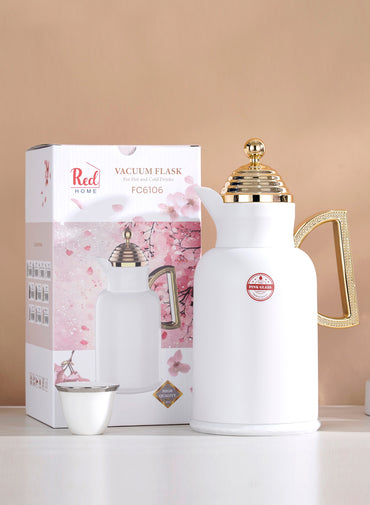 Red Home Vacuum Flask Set FC6006D 1000ml&600ml