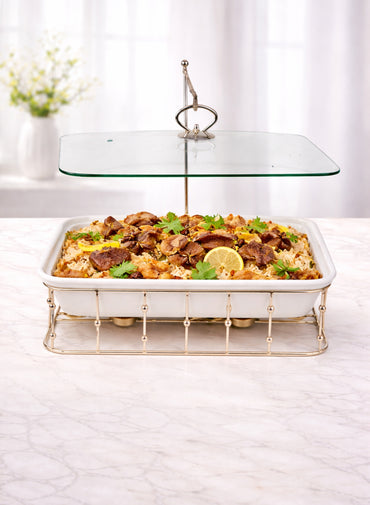 Red Home Luxury Silver Buffet CA445S