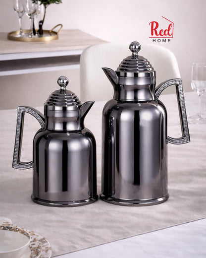 Red Home Vacuum Flask Set FC6006F 1000ml&600ml