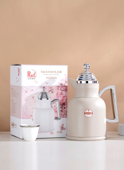 Red Home Vacuum Flask Set FC6006J 1000ml&600ml