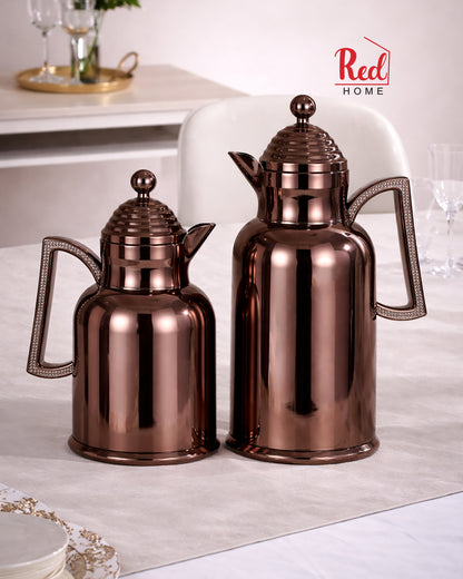 Red Home Vacuum Flask Set FC6006E 1000ml&600ml