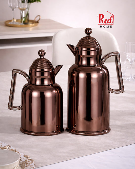 Red Home Vacuum Flask Set FC6006E 1000ml&600ml