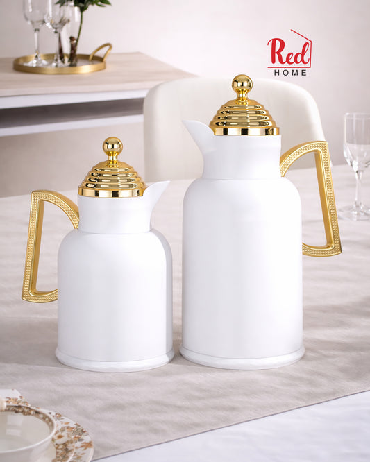 Red Home Vacuum Flask Set FC6006D 1000ml&600ml