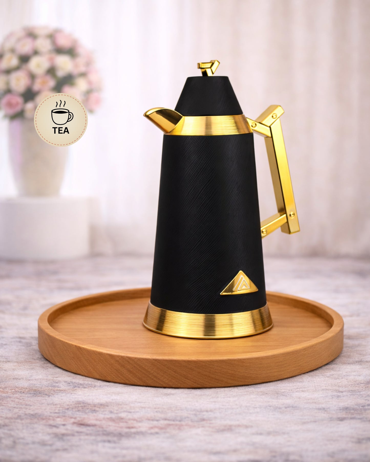 Red Home Luxury ABS Vacuum Flask Combo Set – 1 Liter + 1 Liter LF904G