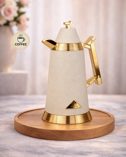 Red Home Luxury ABS Vacuum Flask Combo Set – 1 Liter + 1 Liter LF904G