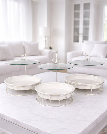 Red Home Luxury Silver Buffet CA556S