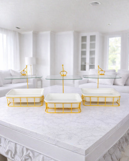 Red Home Luxury Gold Buffet CA444G1