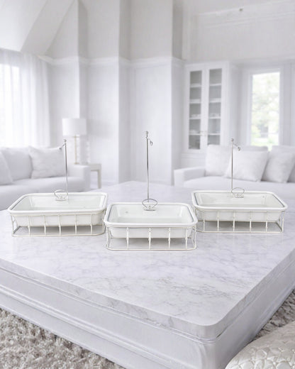 Red Home Luxury Silver Buffet CA445S