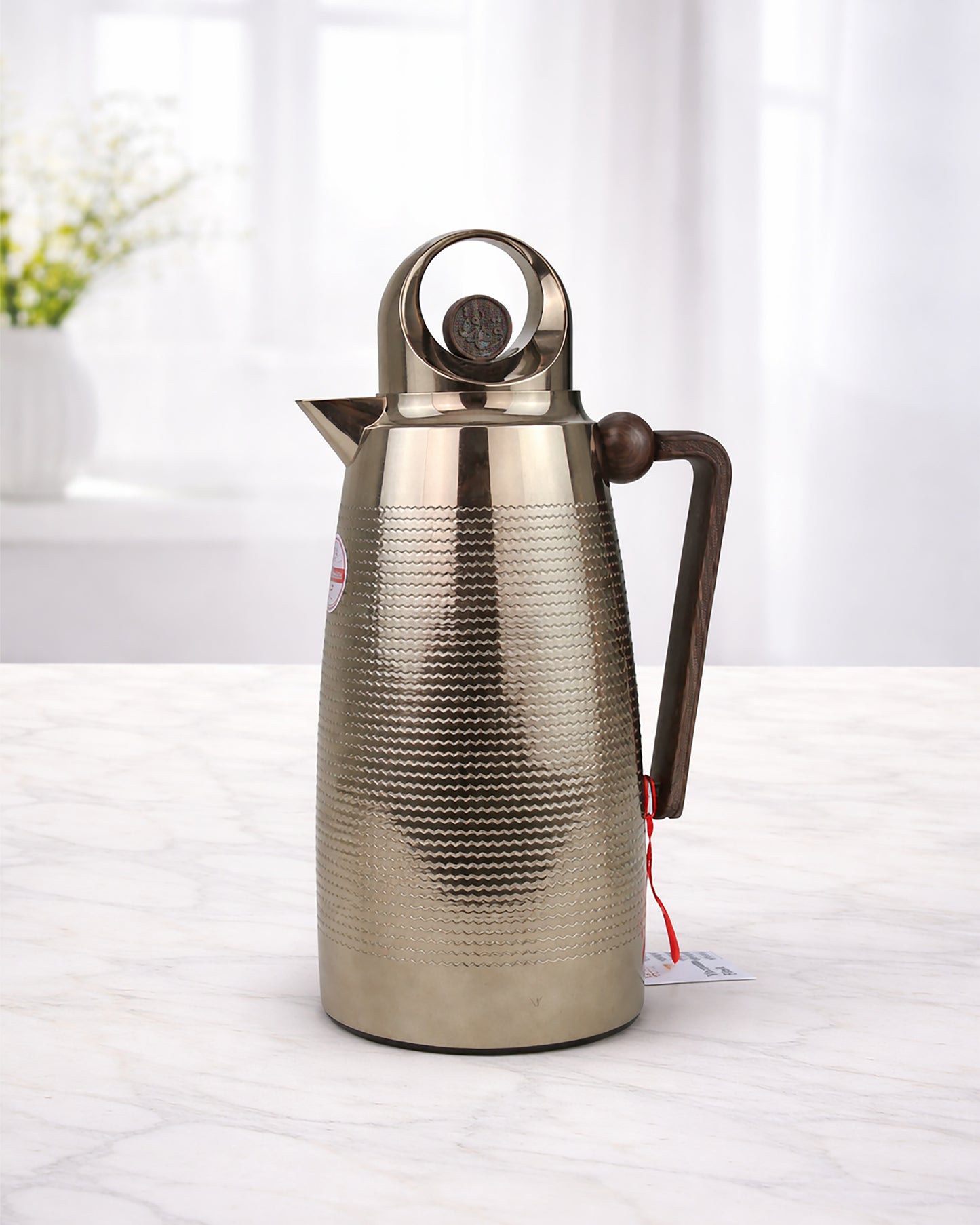 Red Home Premium Vacuum Flask Set Tea and coffee ABS RF101B 1 Liter (2)