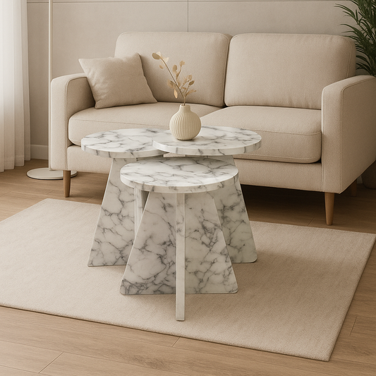Eco Round Living room & Coffee Table Set EP-15