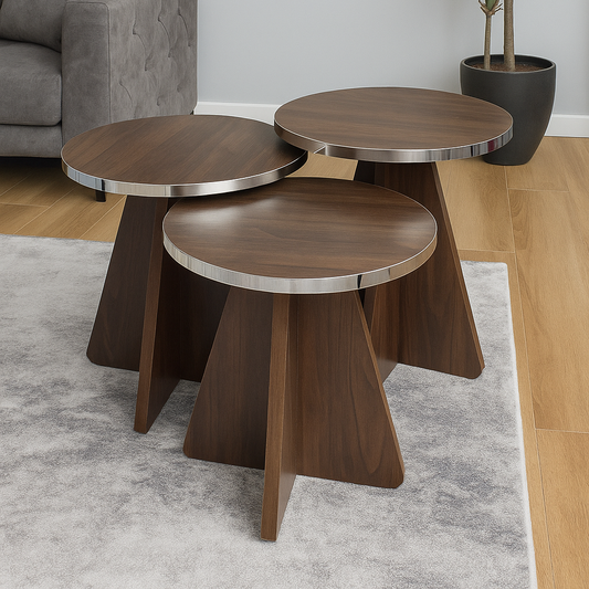 Eco Round Living room & Coffee Table Set EP-18