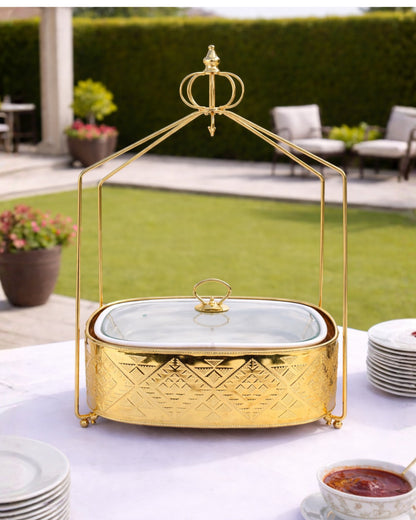 Red Home Luxury Gold Style Buffet CA111G