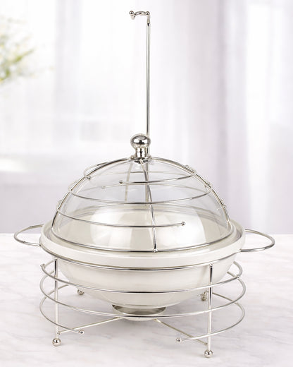 Red Home Ceramic & Metal Serving Buffet CI2011S