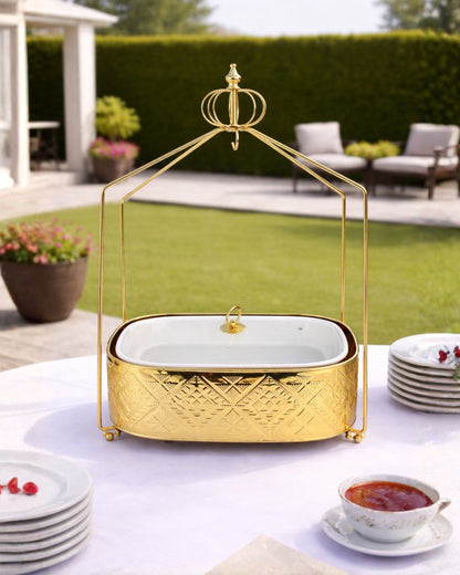 Red Home Luxury Gold Style Buffet CA111G