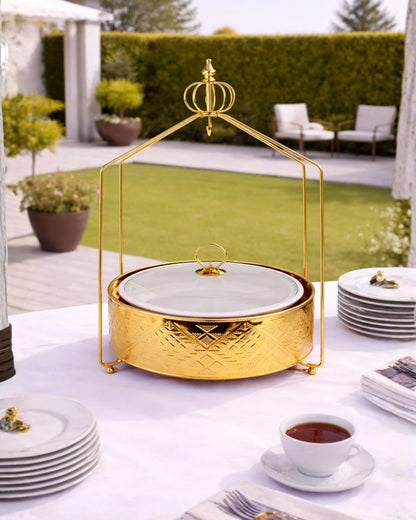 Red Home Luxury Gold Style Buffet CA333G