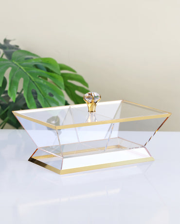 Red Home Compartment Acrylic Nuts 2 Bowl RT1011