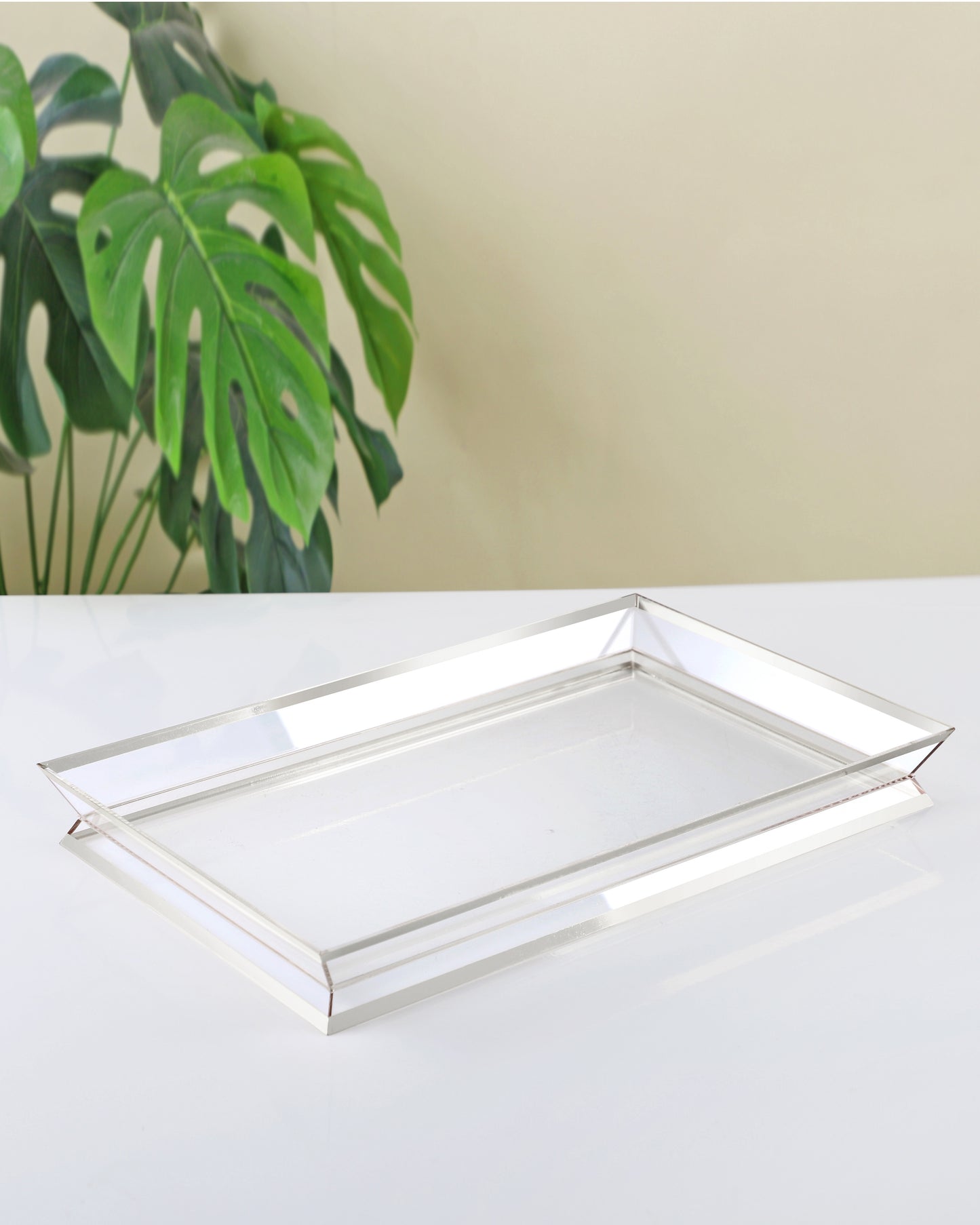 Red Home Compartment Acrylic Nuts Bowl RT1088