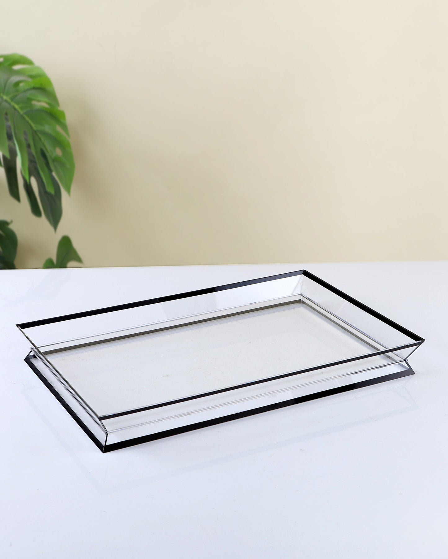 Red Home Compartment Acrylic Nuts Bowl RT1099