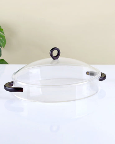 Serving Tray Wooden and Acrylic -My2119